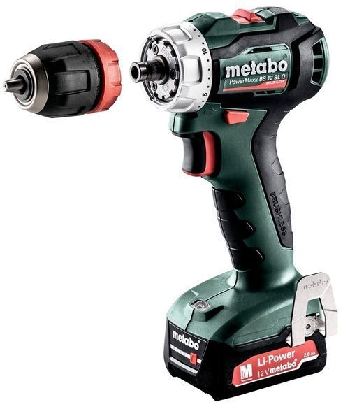Акумуляторний шуруповерт Metabo PowerMaxx BS 12 BL Quick (601039500) 601039500 фото
