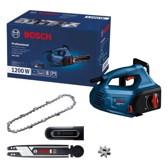Ланцюгова пила для газобетону Bosch GAC 250 Professional 0.601.2B6.020 фото