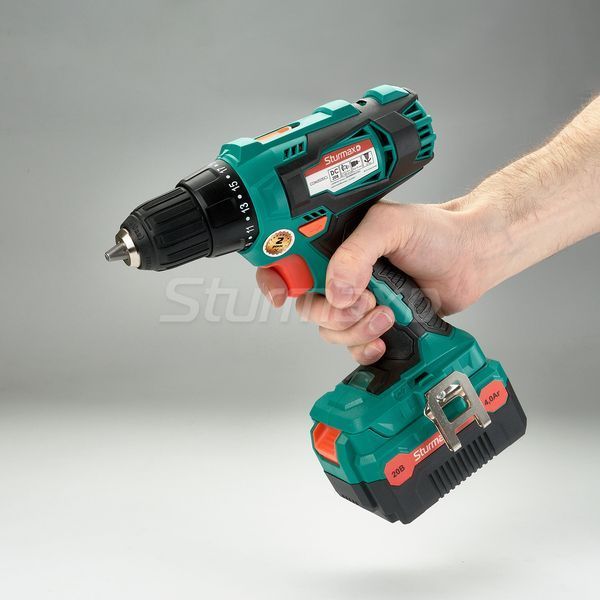 Шуруповерт аккумуляторный Sturmax CDM3220CL (20 В, без АКБ и ЗУ) CDM3220CL фото