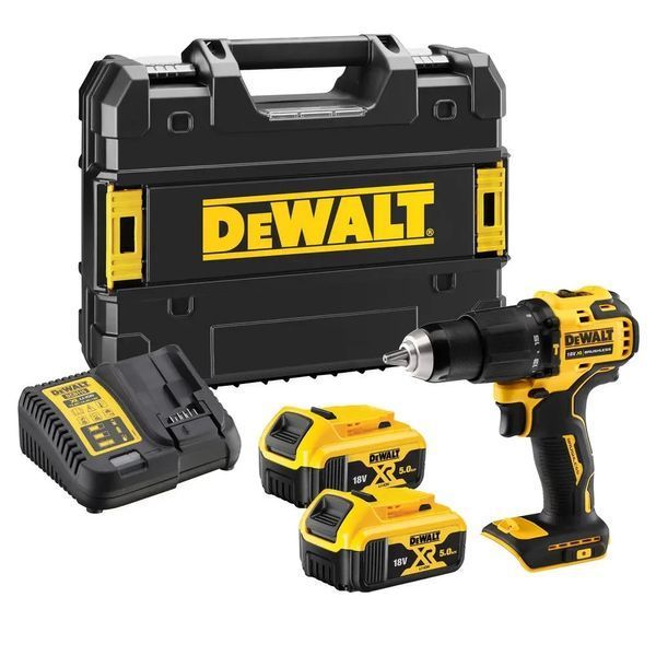Дриль-шуруповерт акумуляторний ударний DeWALT DCD709P2T DCD709P2T фото