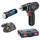 Промо-набір Bosch GSR 12V-15 + ліхтар GLI 12V-80 L-BOXX 102 0.615.990.FZ9 фото 1