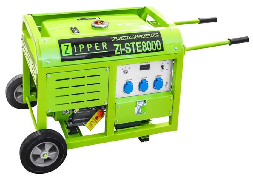 Бензиновий генератор Zipper ZI-STE8000 (+ газова плитка Orcamp CK-505 + картридж газовий Pegas 400 мл (8 шт.)) KZI-STE8000 фото