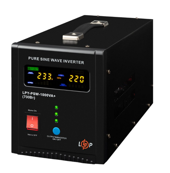 ДБЖ LogicPower LPY-PSW-1000VA+ (700Вт) 22871 фото