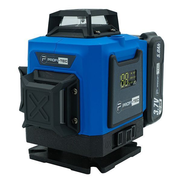 Лазерный нивелир PROFI-TEC PGL 4D 1630 (30 м, 16 линий, зеленый луч) 005905 фото