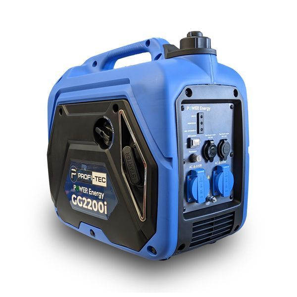 Инверторный бензиновый генератор PROFI-TEC GG2200i (2200 Вт) 005156 фото