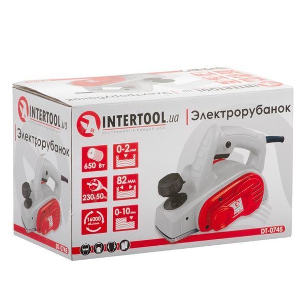 Электрорубанок INTERTOOL DT-0745 DT-0745 фото
