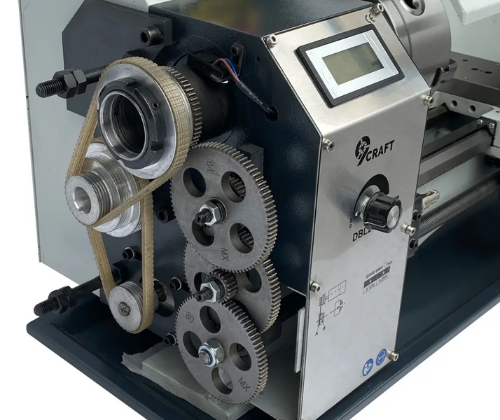 Токарний верстат по металу 9craft DBL210 (1100w, 210х600, безщіточний) 21060011 фото