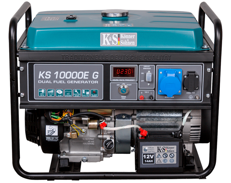 Генератор газ/бензин Konner&Sohnen KS 10000E G 000006124 фото