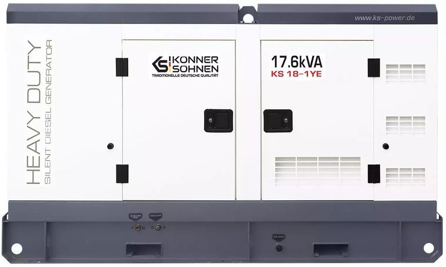 Дизельний генератор Konner&Sohnen KS 18-1YE 000005550 фото