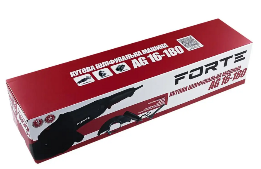 Шлифмашина угловая (болгарка) Forte AG 16-180 87485 фото