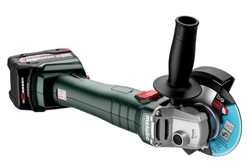 Аккумуляторная болгарка Metabo W 18 L 9-125 (602247860) (без АКБ и ЗУ) 602247860 фото