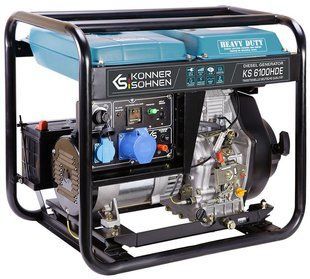 Дизельний генератор Konner&Sohnen KS 6100HDE (EURO V) 000001570 фото