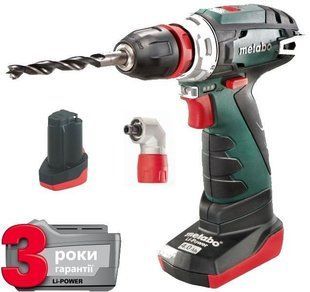 Акумуляторний шуруповерт Metabo PowerMaxx BS Quick Pro 600157500 фото