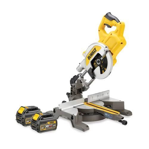 Пила торцовочная аккумуляторная XR FLEXVOLT DeWALT DCS777T2 DCS777T2 фото