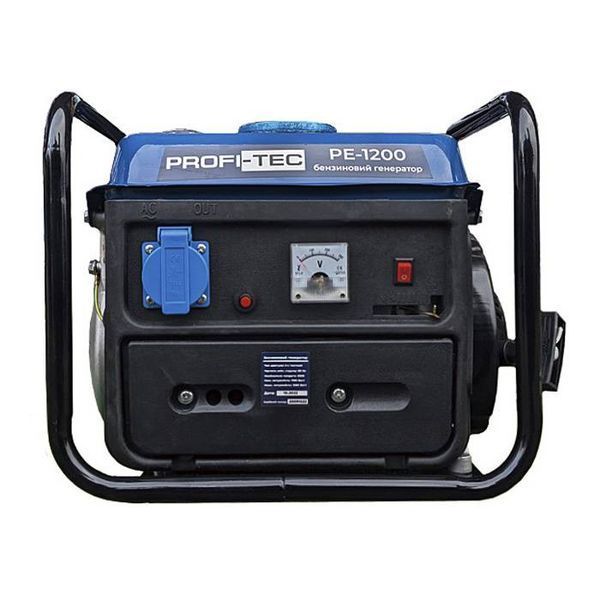 Генератор бензиновый PROFI-TEC PE-1200G (1200 Вт) 004983 фото