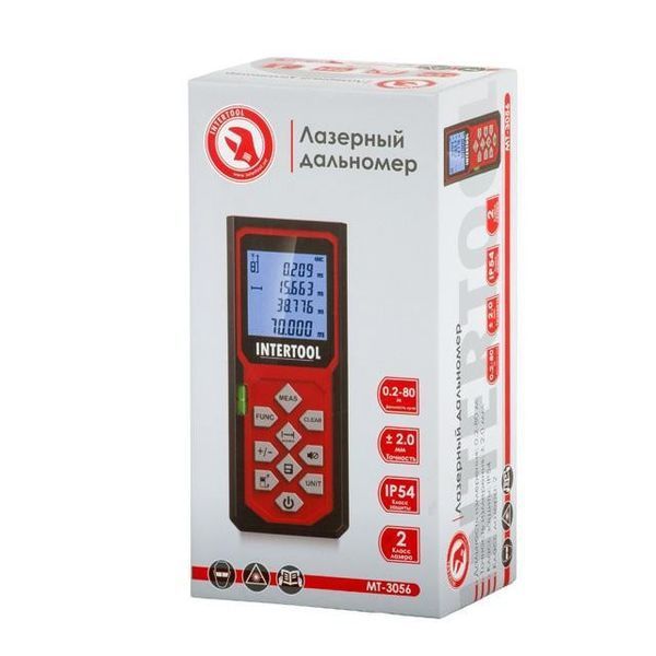Далекомір лазерний INTERTOOL MT-3056 MT-3056 фото