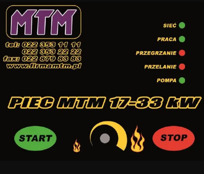 Піч на відпрацьованому маслі MTM 17-33 MTM17-33 фото