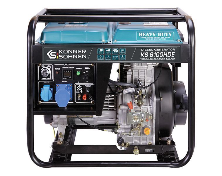 Дизельный генератор Konner&Sohnen KS 6100HDE (EURO V) 000001570 фото