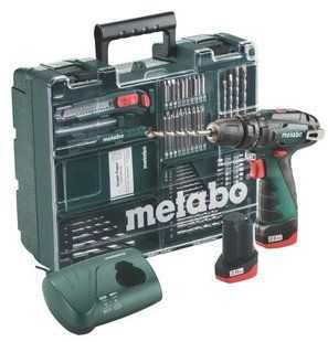 Акумуляторний шуруповерт Metabo PowerMaxx SB Set 600385870 фото