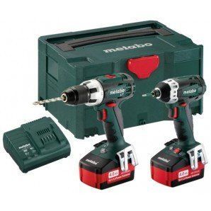 Два акумуляторні шуруповерти Metabo Combo Set 2.1.1 18 V BSLT+SSD 18В +MetaLoc кейс 685030000 фото