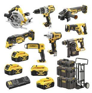Набір з восьми акумуляторних інструментів DeWALT DCK856P4 DCK856P4 фото
