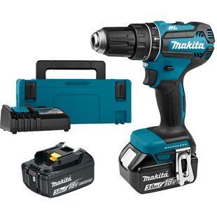 Акумуляторний ударний шуруповерт Makita DHP485RFJ DHP485RFJ фото