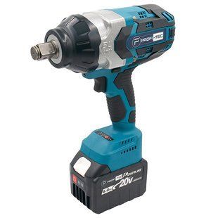 Гайковерт акумуляторний PROFI-TEC DTW1001BL POWERLine (2 х 6.0 Aг, зарядний пристрій) 005137 фото