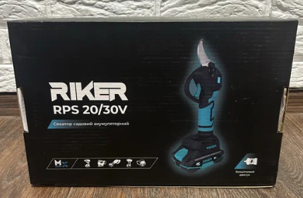Секатор садовий акумуляторний RIKER RPS 20/30V RK0031 фото