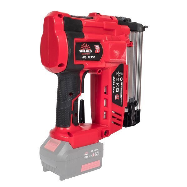 Степлер/цвяхозабивний пістолет акумуляторний 2-в-1 Vitals Master ANp 1850P SmartLine 120246 фото