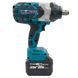 Гайковерт акумуляторний PROFI-TEC DTW1001BL POWERLine (2 х 6.0 Aг, зарядний пристрій) 005137 фото 4