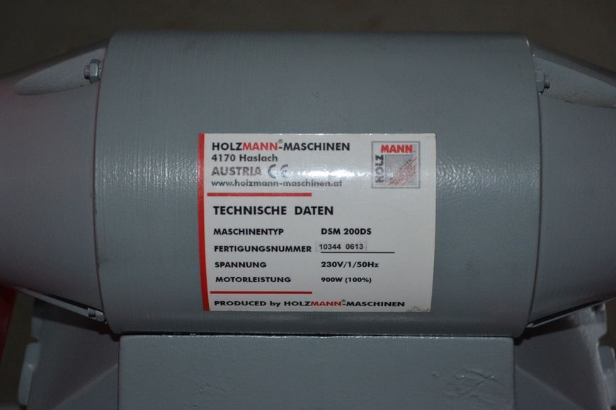 Точильно-шліфувальний верстат Holzman DSM 200DS DSM200DS фото