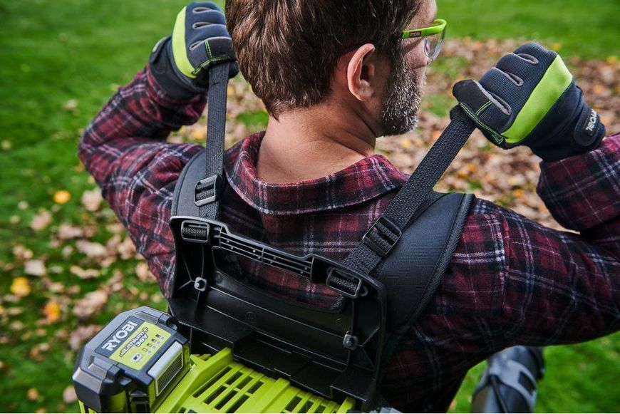 Воздуходувка аккумуляторная Ryobi ONE+ RY36BPXA-0 ранцевый 36В, 232 км/ч, solo (без АКБ и ЗУ) 5133004577 фото