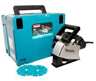 Штроборез Makita SG1251J + 2 алмазні диски + MakPac SG1251J фото