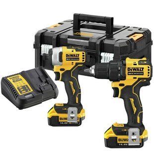Набір з двох інструментів безщіткових акумуляторних DeWALT DCK2062M2T DCK2062M2T фото