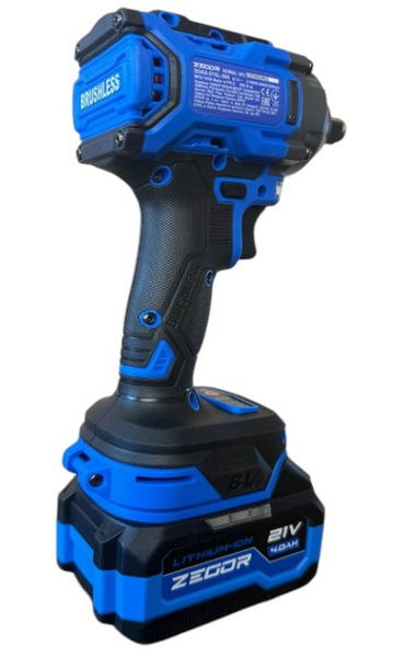 Акумуляторний гайковерт Zegor ADVANCED SDAX-21BL-500 (21V, 2 акб) SDAX-21BL-500 фото