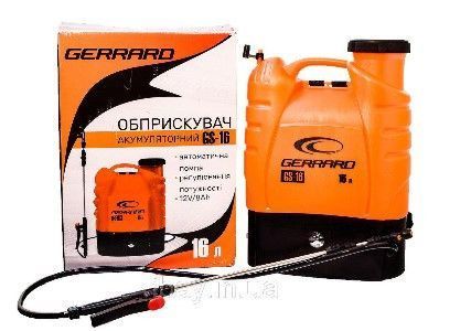 Опрыскиватель аккумуляторный GERRARD GS-16 81443 фото