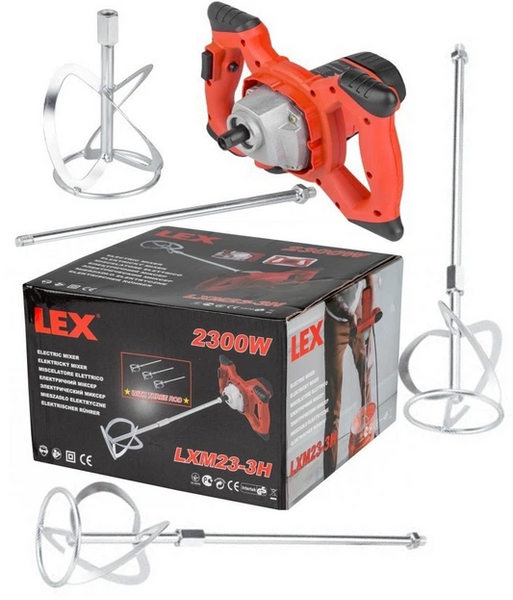 Миксер строительный LEX LXM23-3H LXM23-3H фото