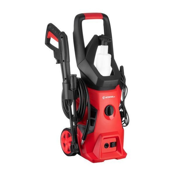 Мийка високого тиску 1600Вт, ном. 6 л/хв, макс. 7 л/хв, 90-130бар INTERTOOL DT-1515 DT-1515 фото