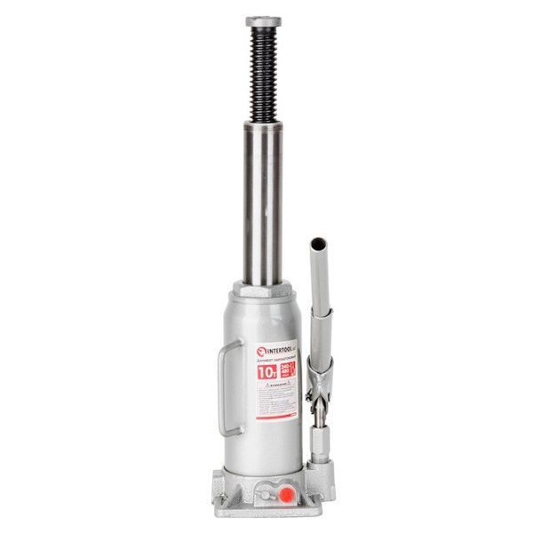 Домкрат "стовпчик" одноштоковий INTERTOOL GT0025 GT0025 фото