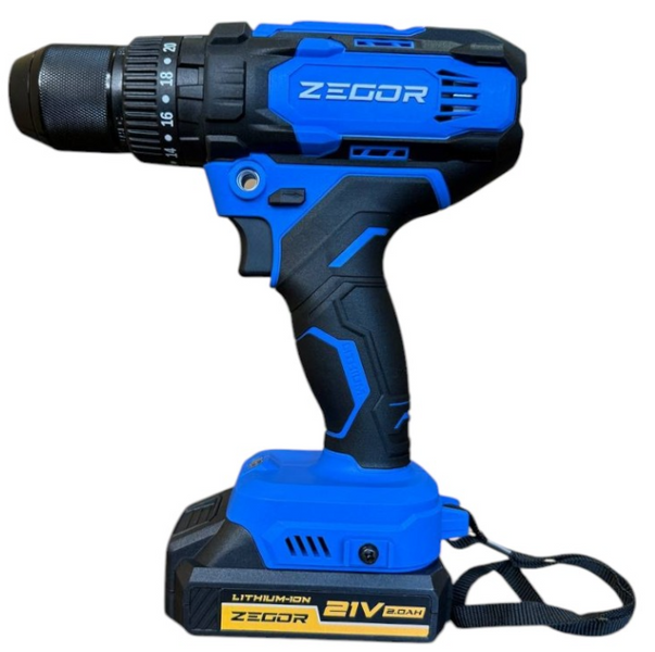 Акумуляторний шуруповерт Zegor Advanced 21V (CDA-21H PLUS) CDA-21H PLUS фото