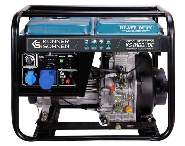 Дизельный генератор Konner&Sohnen KS 8100HDE (EURO V) 000001571 фото