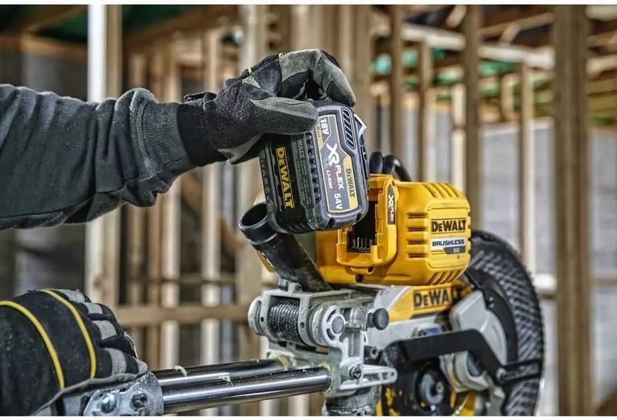 Пила торцовочная аккумуляторная бесщёточная DeWALT DCS727N DCS727N фото