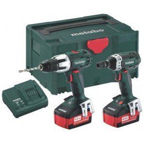 Два акумуляторні шуруповерти Metabo Combo Set 2.1.4 18 V SBLT+SSW + MetaLoc кейс 685033000 фото