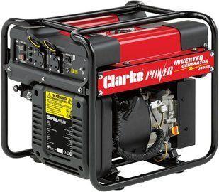 Генератор інверторний бензиновий Clarke IG3500AF (3,4 кВт) IG3500AF фото