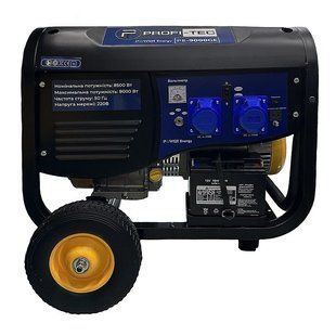 Генератор бензиновий PROFI-TEC PE-9000GE (8.0-8.5 кВт, електростартер) 005114 фото