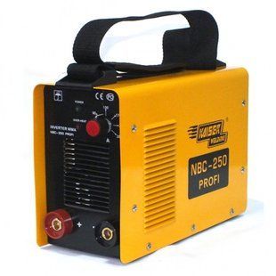 СВАРОЧНЫЙ ИНВЕРТОР - NBC-250 PROFI, в чемодане (KAISER) 37148 фото
