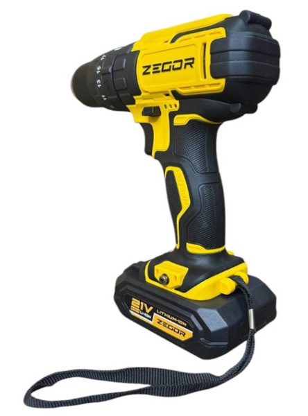 Акумуляторний шуруповерт Zegor Profesional 21V (CDP-21H) CDP-21H фото