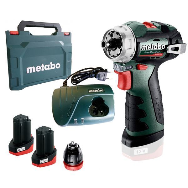 Дриль-шуруповерт акумуляторний Metabo PowerMaxx BS BL Q (601749500) 601749500 фото