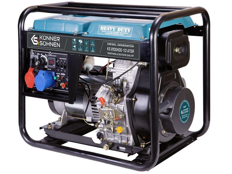 Дизельний генератор Konner&Sohnen KS 8100HDE-1/3 ATSR (EURO V) 000001572 фото