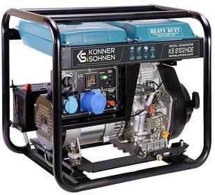 Дизельний генератор Konner&Sohnen KS 8102HDE (EURO II) 000002695 фото